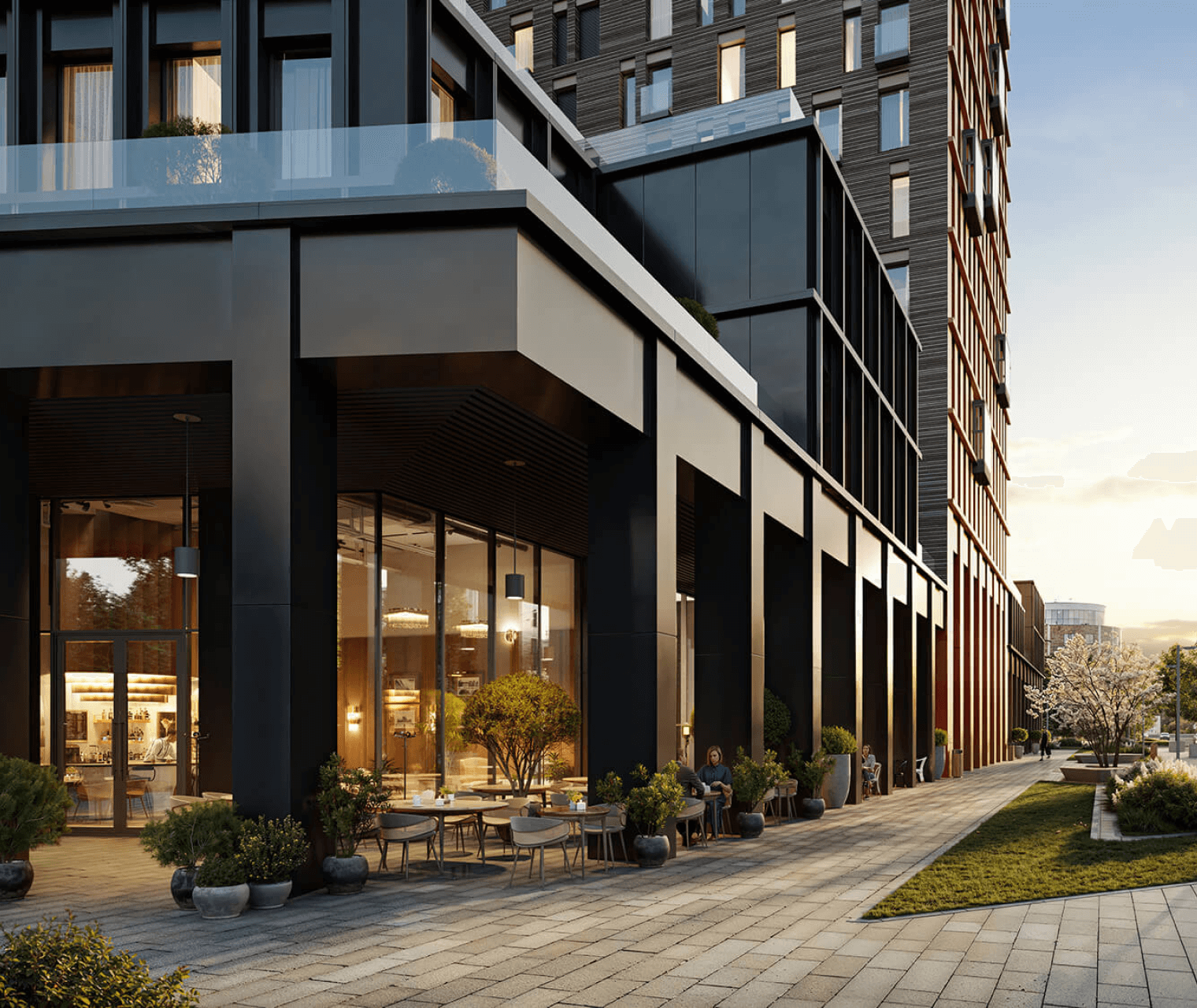 Старт продаж коммерческих помещений в Pave