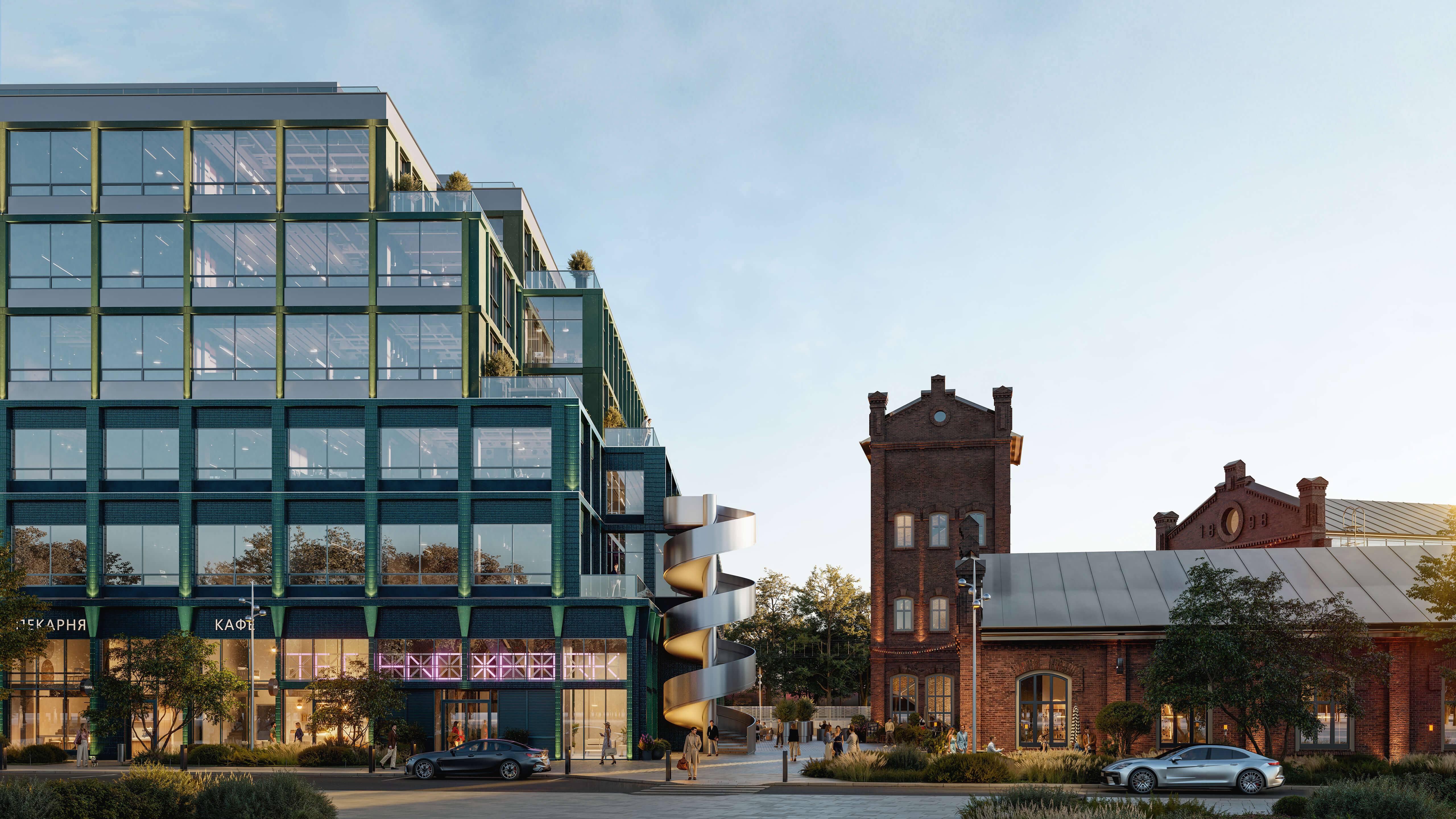 FORMA начала фасадные работы в кластере «ГУСТАВ» на северо-востоке Москвы