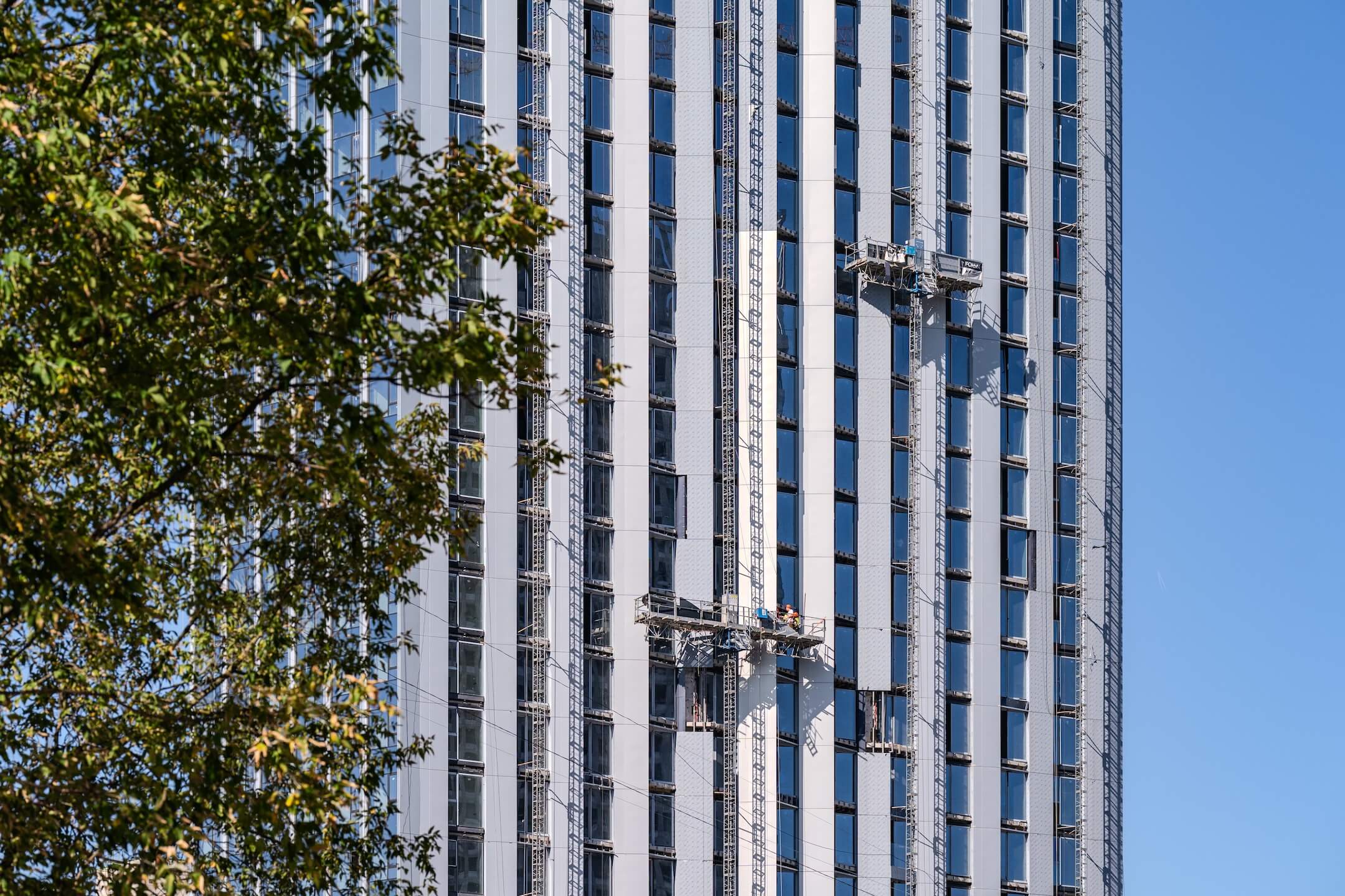 Ход строительства