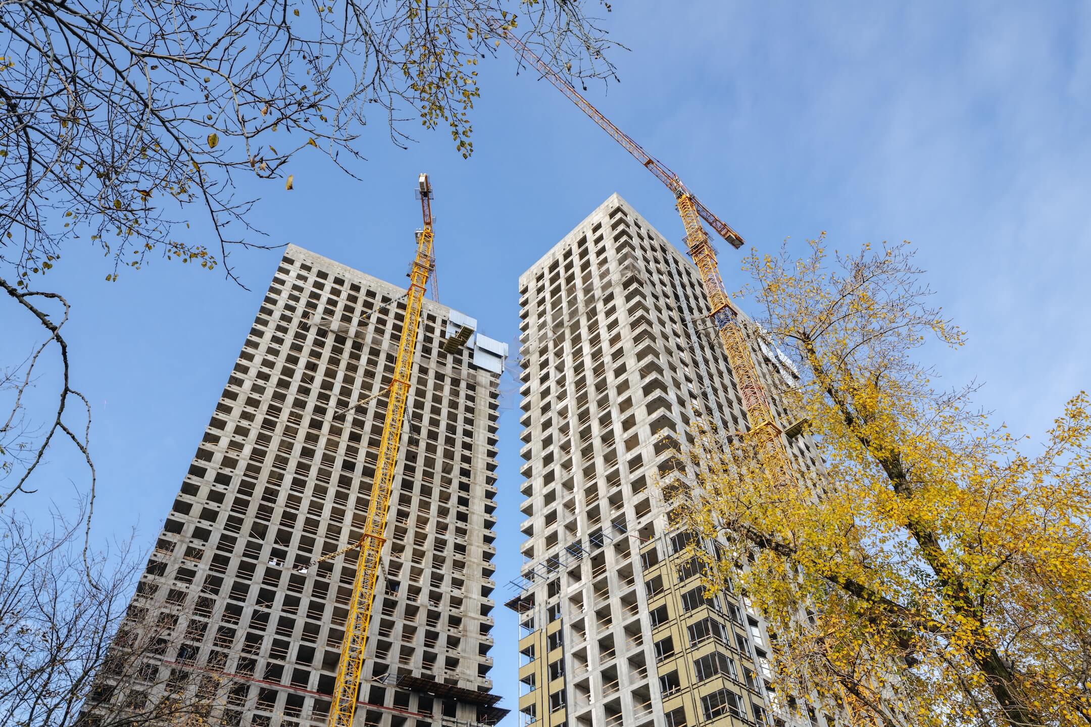 Ход строительства