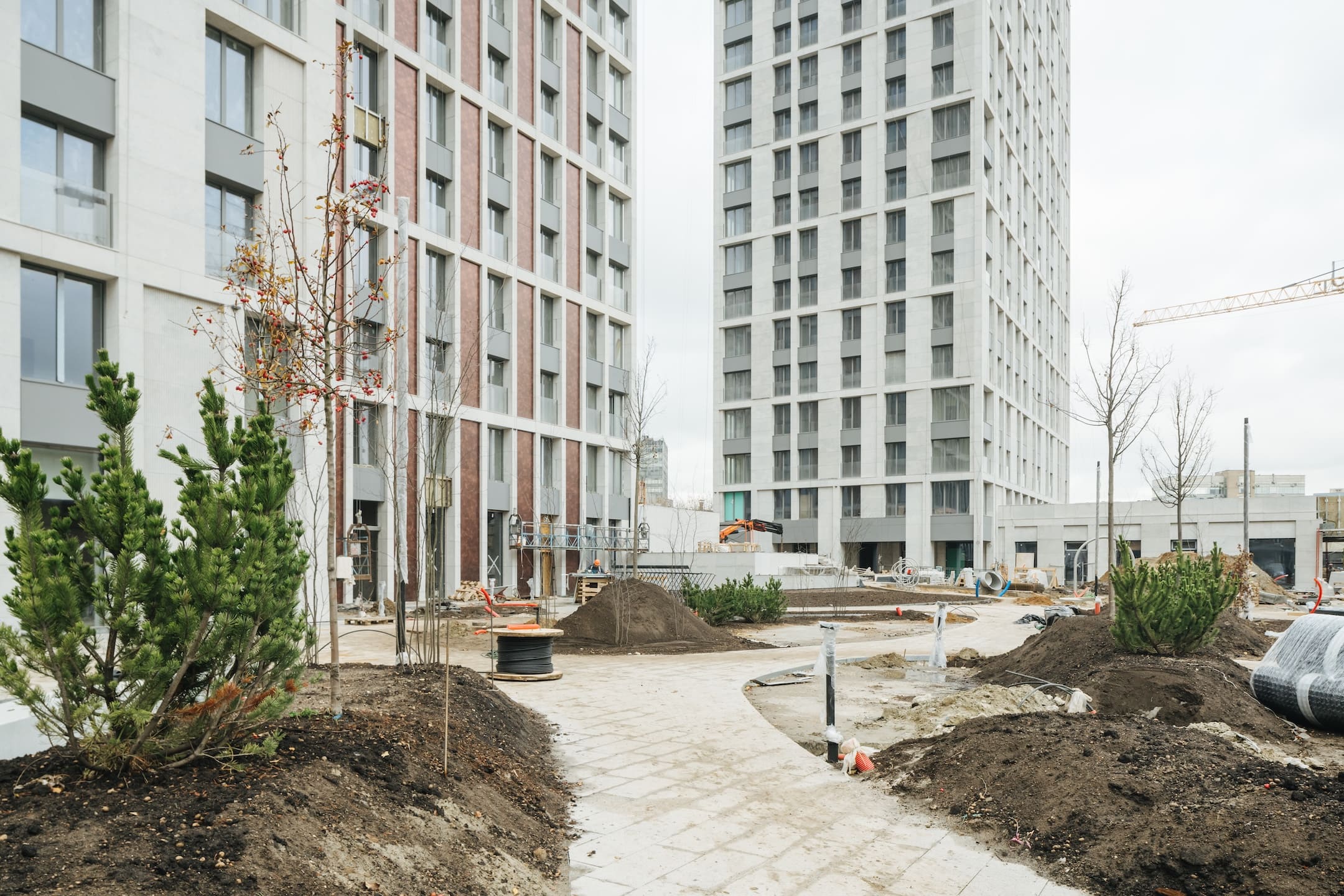 Ход строительства