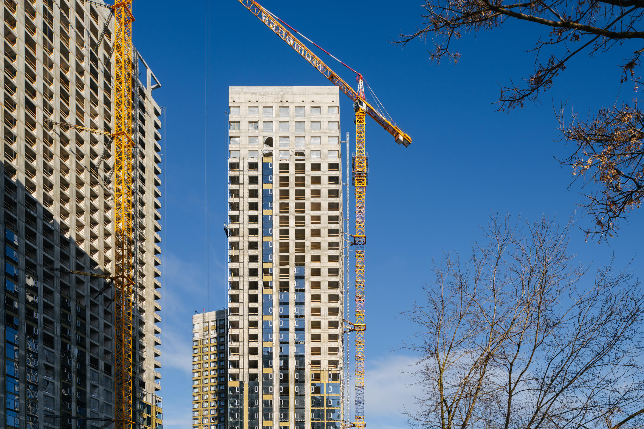 Ход строительства