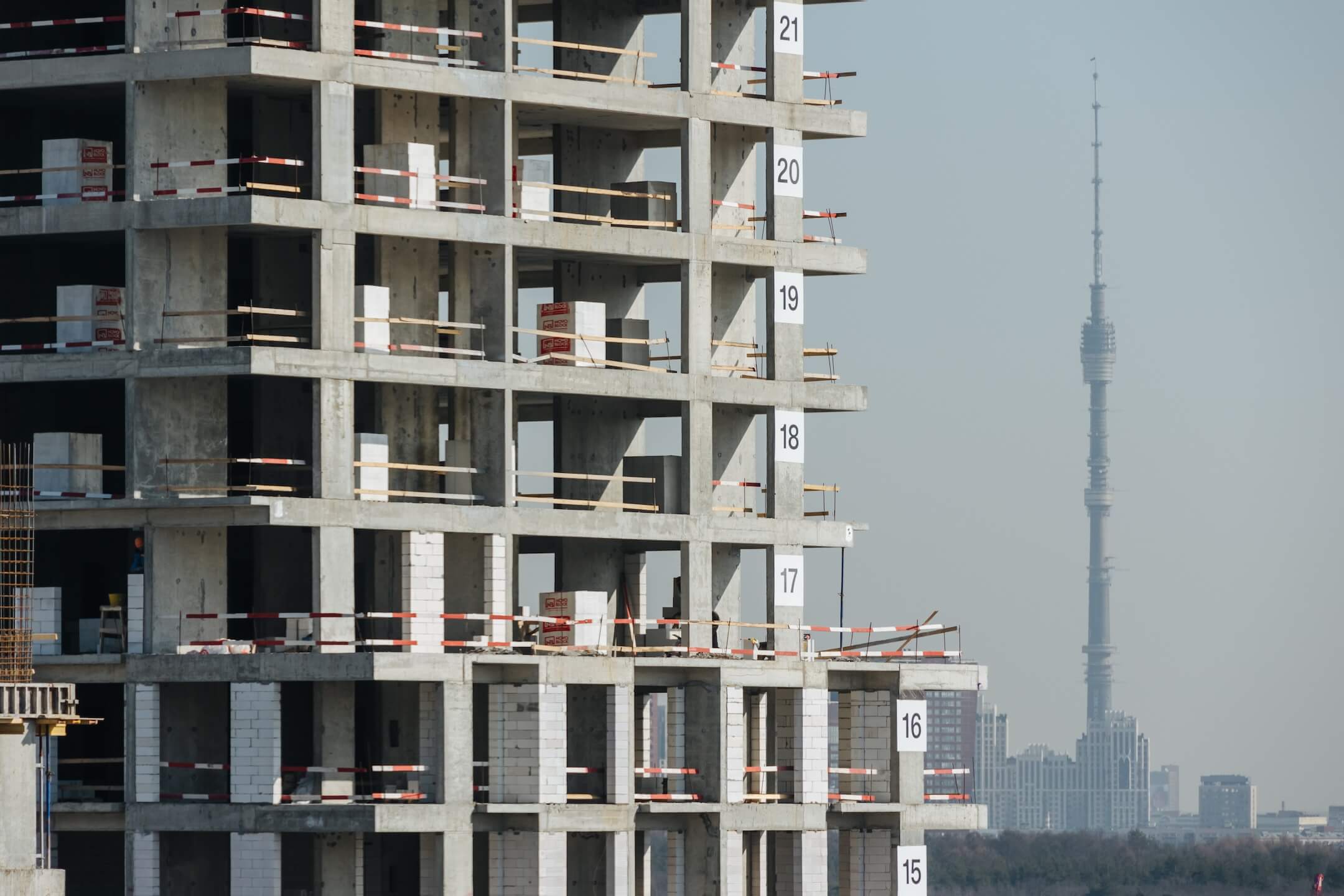 Ход строительства