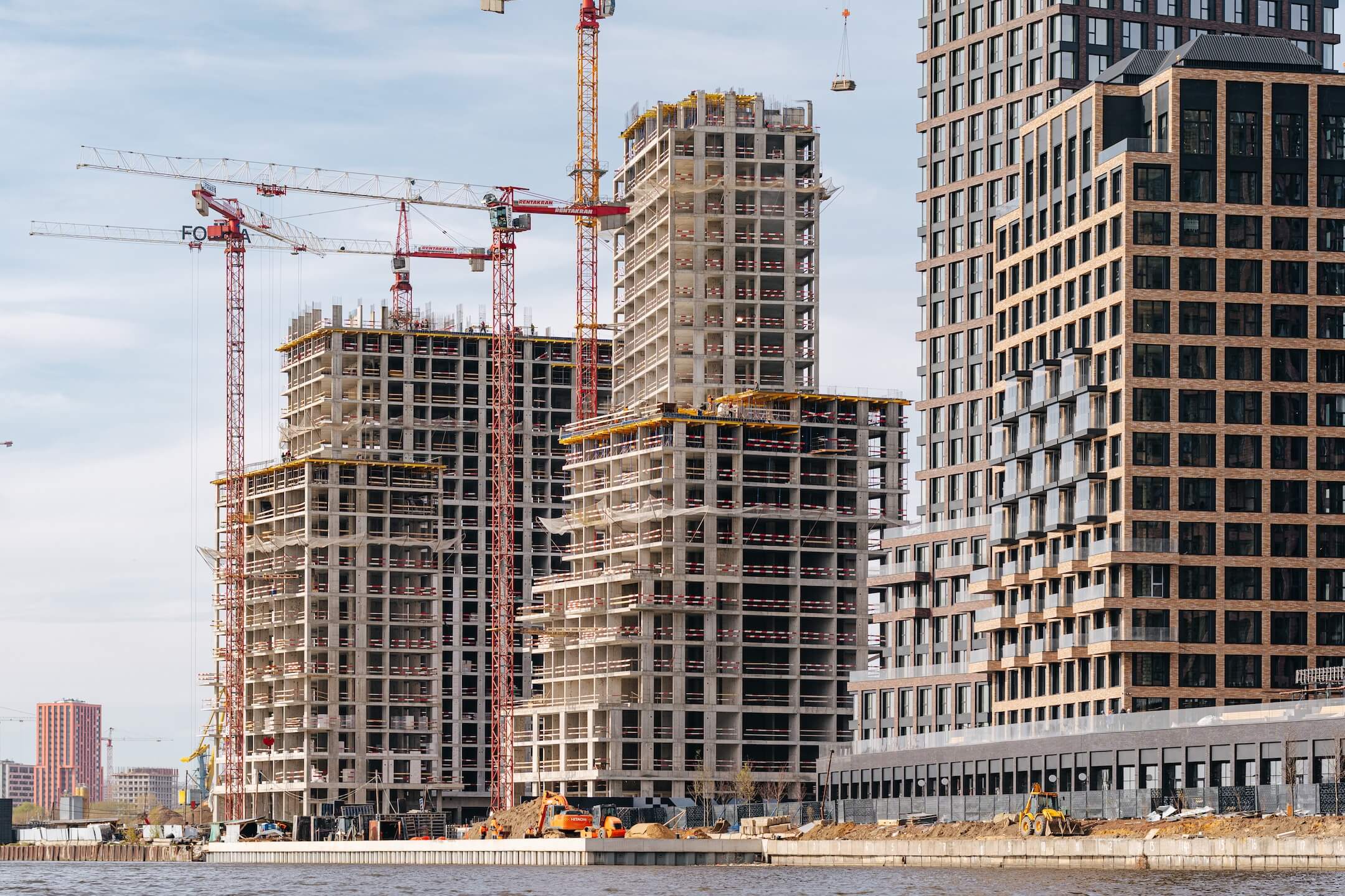 Ход строительства