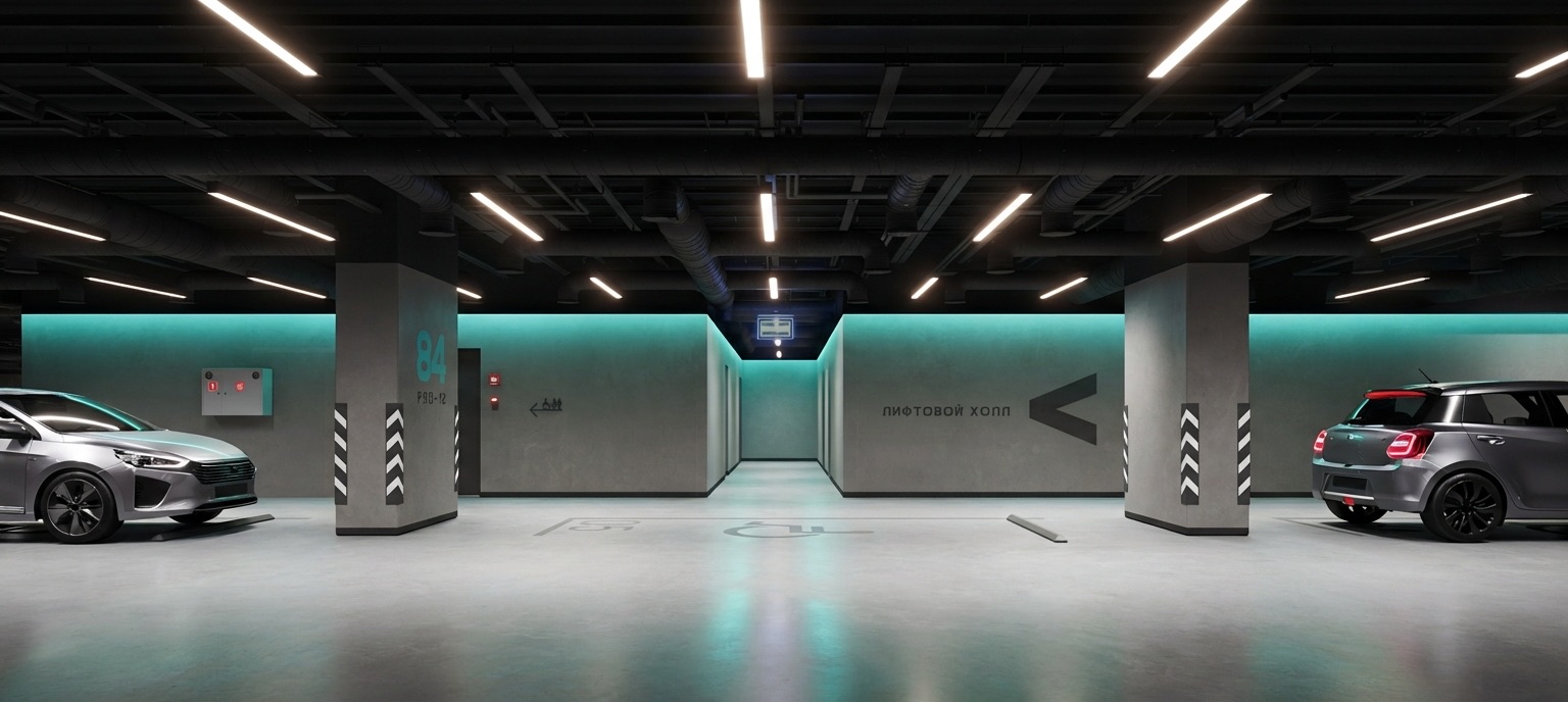 Подземный паркинг